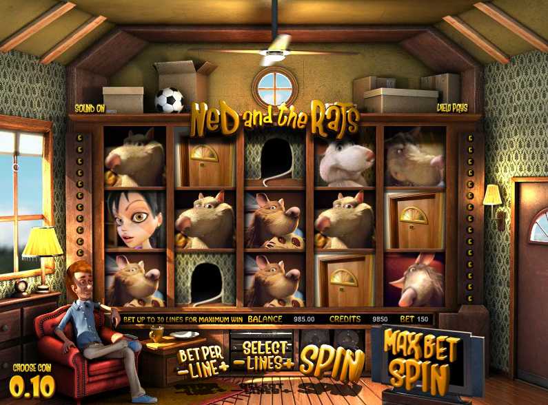 7RED КАЗИНО :: Новая 3D слот-игра Ned and The Rats
