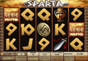 CASINO TROPEZ :: Видеослот Sparta - Начни играть прямо сейчас!