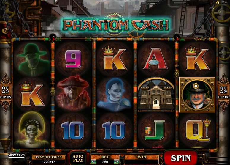 Crazy Vegas Казино :: Игровой автомат Phantom Cash - Начни играть прямо сейчас!