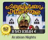 PAF Казино :: Джекпот в игровом автомате Arabian Nights