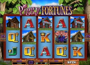 Crazy Vegas Казино :: Игровой автомат Piggy Fortunes