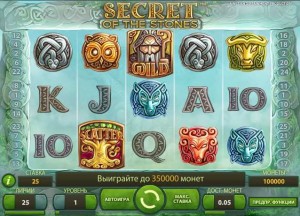 CASINO ROOM :: Игровой автомат Secret of the Stones™ ("Тайна камней") на русском языке!