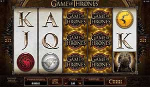 CASINO-X :: Игровой автомат Game of Thrones («Игра престолов») 