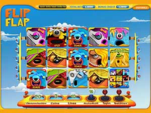 Кликните на картинку и играйте бесплатно демо-версию игрового автомата Flip Flap